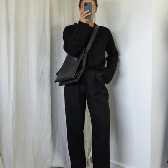 Dolce & Gabbana Unisex Black Trouser Pants - Picture 1 of 5